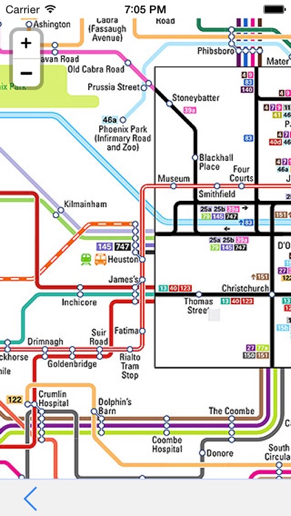 Offline Map Dublin - Guide, Attractions and Transport