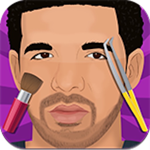 A Drizzy Eyebrow Pluck Makeup Spa - Beauty Salon Hair Plucking Game for Girls Drake Edition Icon