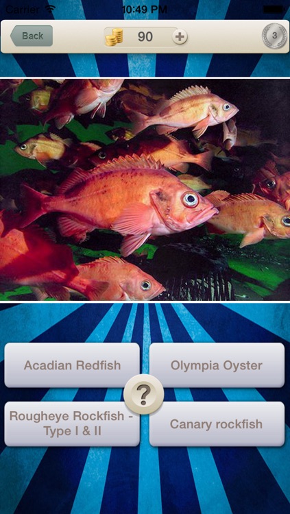 Guess for Aquatic Species at Risk Quiz Game