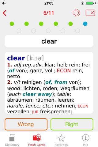 German <-> English Berlitz Basic Talking Dictionary screenshot 4