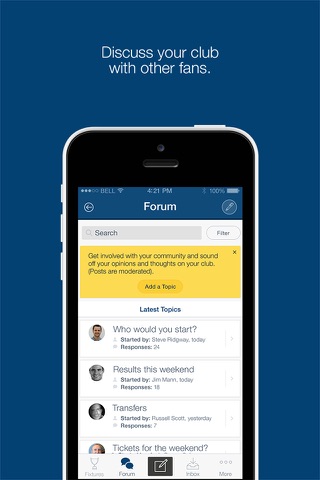 Fan App for Nuneaton Town FC screenshot 3
