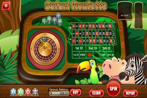 All Safari & Farm Nirvana Xtreme Roulette Games - 777 Fun Casino Story 2 Free screenshot 2