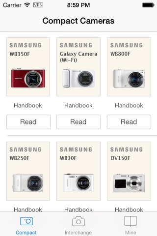 Samsung Camera Handbooks screenshot 2