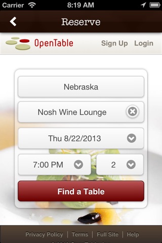 Nosh VIP App screenshot 3