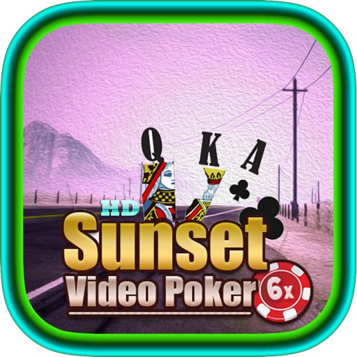 Aces HD Deluxe Poker Club at Sunset Strip Casino – 6 Lucky Bonus Card Gambling Games icon