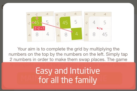 Gridiply - The Math Multiplication Table Game screenshot 3