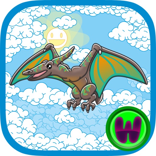 Dinosaurs Cloud Puzzle Icon