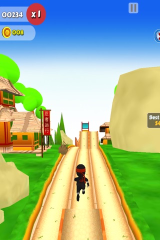 Ninja Run - Endless Running Game screenshot 3