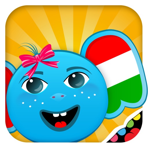 iPlay Hungarian: Kids Discover the World - children learn to speak a language through play activities: fun quizzes, flash card games, vocabulary letter spelling blocks and alphabet puzzles Icon