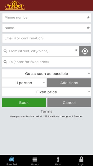 Södertälje Taxi(圖1)-速報App