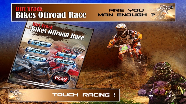 Dirt Track Bikes OffRoad Race