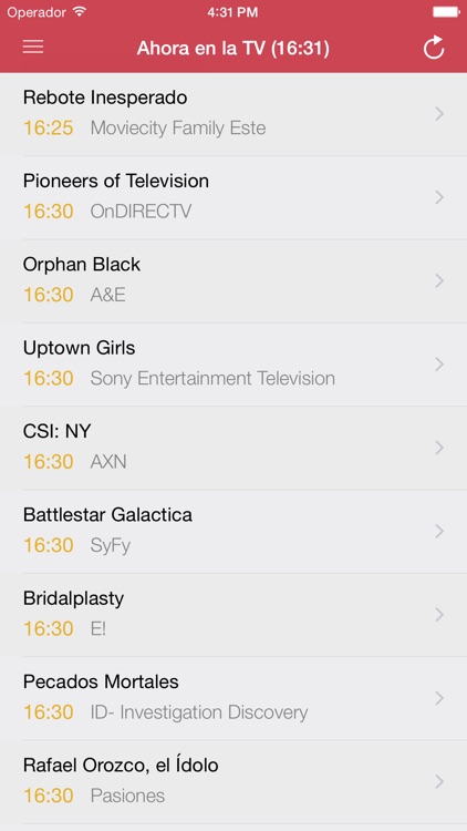 Televisión Venezolana Guía Gratis