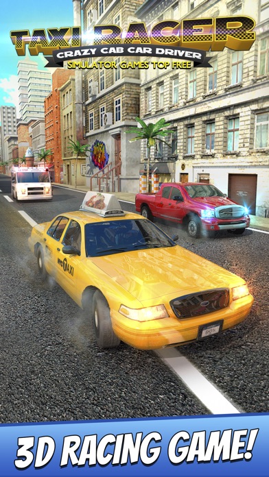 TAXI RACER . CRAZY CAB CAR DRIVER SIMULATOR GAMES TOP FREE 1.0.0 IOS