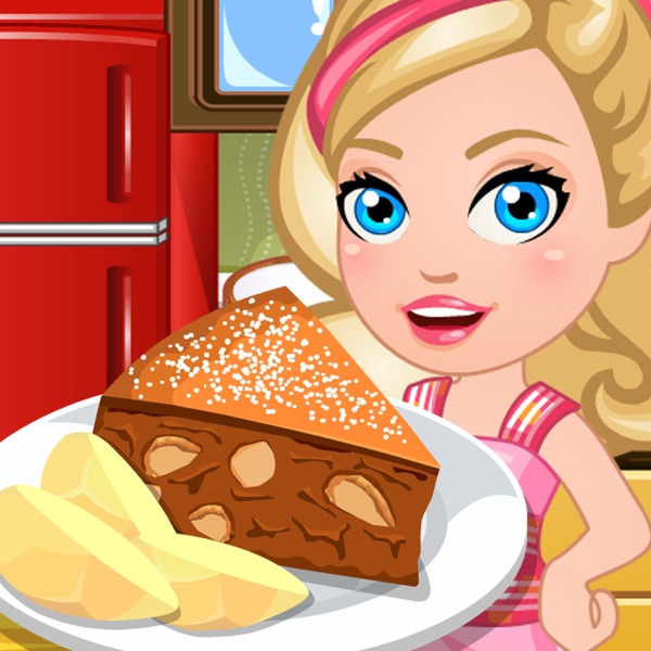 BABY CHEF : APPLE AND WALNUT CAKE COOKING BABY CHEF : APPLE AND WALNUT CAKE COOKING