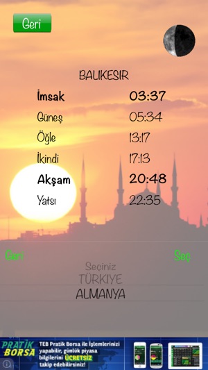 Ramazan 2014 - İmsakiye - Oruç - Namaz - Dualar - Sahur - İf(圖2)-速報App