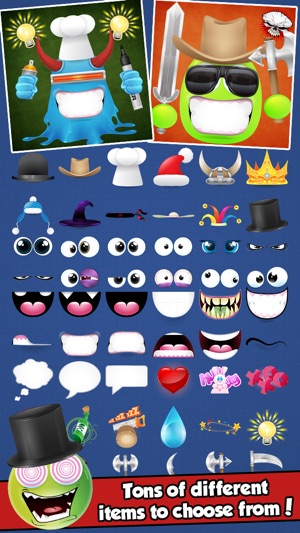 Blob Monster Avatar Creator - Make Funny Cartoon Characters (圖3)-速報App