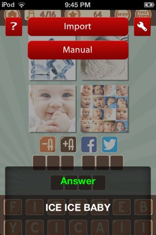 Cheats for "4 Pics 1 Song" - get all the answers now with free auto game import! screenshot 2