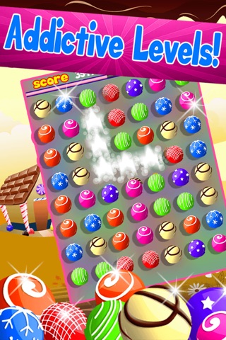 Candy Sparks Match-3  - Sweet Bubbles And Fruits Mania For Kids Free screenshot 2