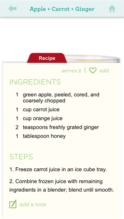 Smoothies from Whole Living for iPhone/iPod Touch screenshot-3