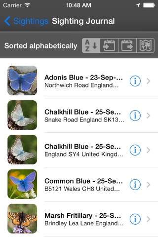 Butterflies of Britain & Ireland screenshot 4