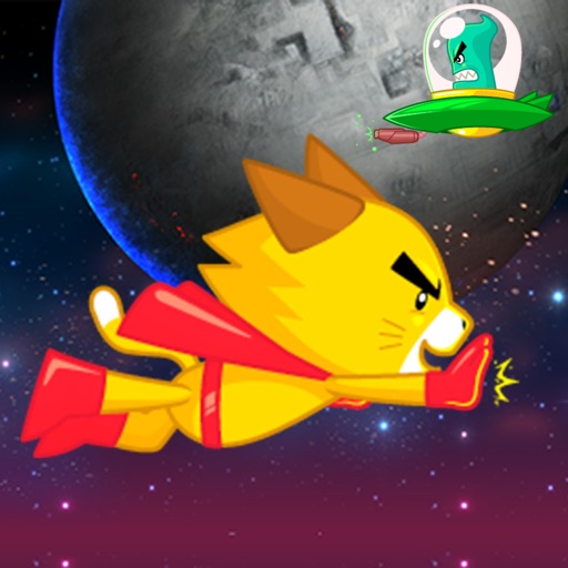 Adventures of Super Cat: A Battle in Space iOS App