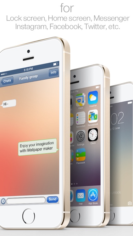 New Wallpaper Pro : for iOS7 & Parallax ( Blur & Pattern Custom themes : by YoungGam.com )