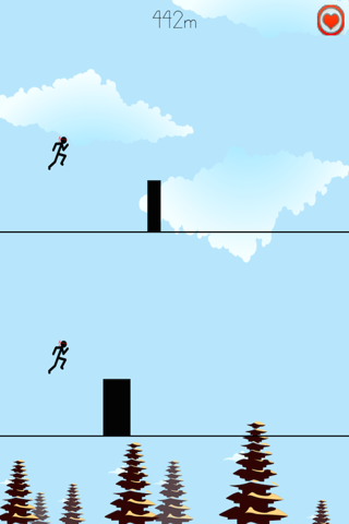 Ninja Stickman Jump - Don't Fall And Die screenshot 3