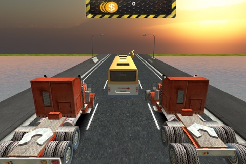 A Highway Truck Race - Wheels Of Furious Trucker FREE screenshot 4
