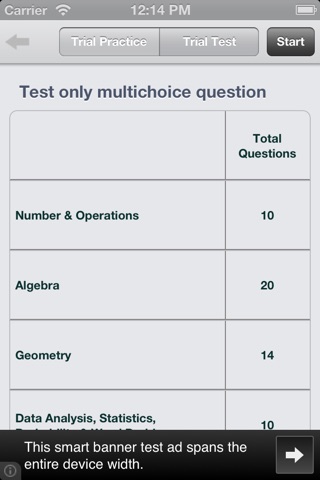 SAT Math Test screenshot 4