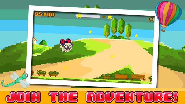 Le Pugbug Fly! -  Adventure Run of a Tiny Flying Puppy Pug L(圖5)-速報App