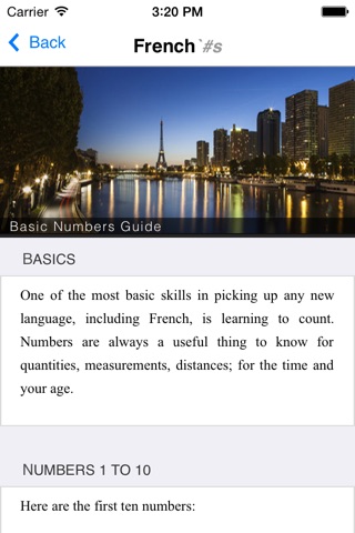 French Numbers, Fast! (for trips to France) screenshot 3