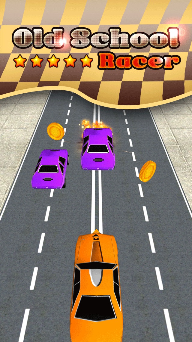 3D Old School Car Racing Mayhem Hero Free 1.0 IOS -