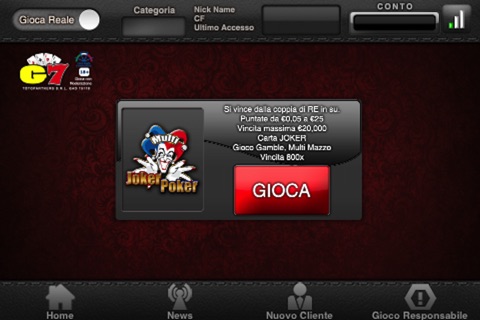 Gioca7 screenshot 4