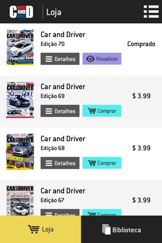 Revista Car and Driver screenshot 2