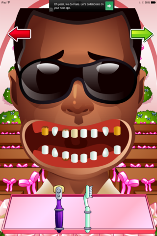 A Celebrity Wedding Day Dentist Game HD- A fun and fashionable dentist / doctors game for little boys and girls. screenshot 3