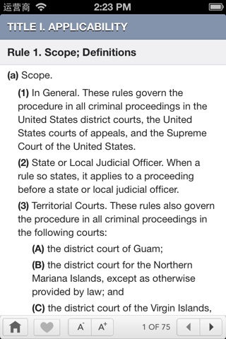 FRCP: Federal Rules Of Criminal Procedure screenshot 2