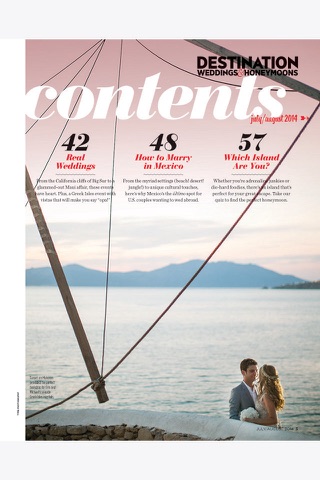 Destination Weddings & Honeymoons Magazine Archive screenshot 2