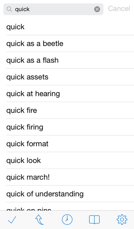 QuickDict Portuguese-English screenshot-3