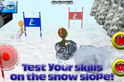 Snowboard Racing screenshot 2