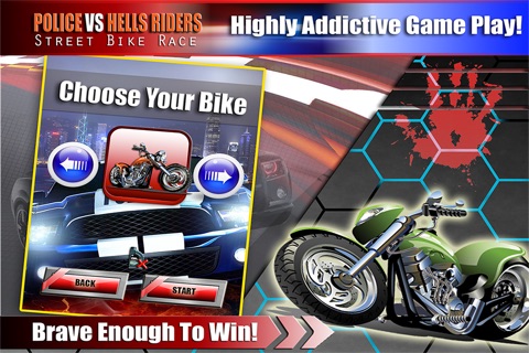 Cops target Angels Of Hell: Gang SuperBike hot persuit screenshot 2