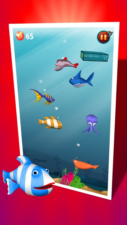 Free Fish Game - Fun Action in the Ocean for Kids and Family screenshot-3