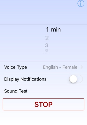 Voice Over Clock screenshot 2
