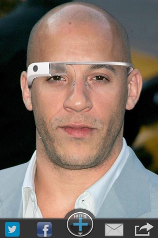 Glassify : Glass Face Swap for Google Glasses screenshot 2