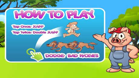 Cheats for 3 little pigs Run : Three Piggies Vs Big Bad Wolf