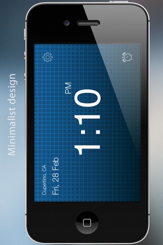 Clock IT Free - Digital Nightstand Alarm screenshot 3