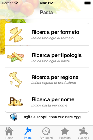 La pasta screenshot 2