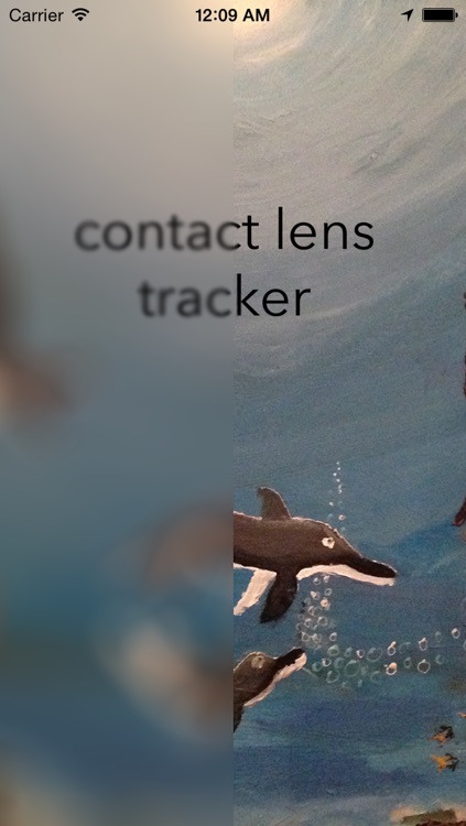 Contact Lens Tracker!
