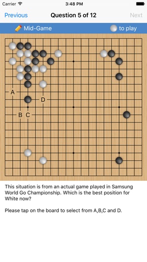 Go Weiqi Baduk Quiz - Problems & Solutions(圖1)-速報App