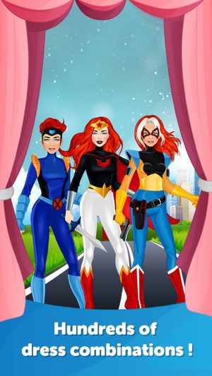 Super Hero Dress Up-Fun Doll Makeover Game(圖3)-速報App