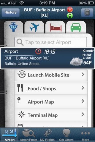 Buffalo Airport Info + Radar screenshot 2